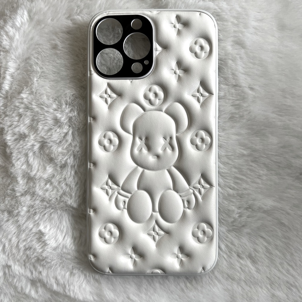 White Luxury IPhone 13 Pro Max Case